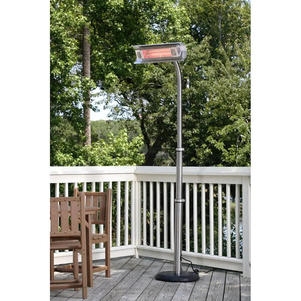 Fire Sense Stainless Steel Telescoping Offset Pole Mounted Infrared Patio Heater | 02117
