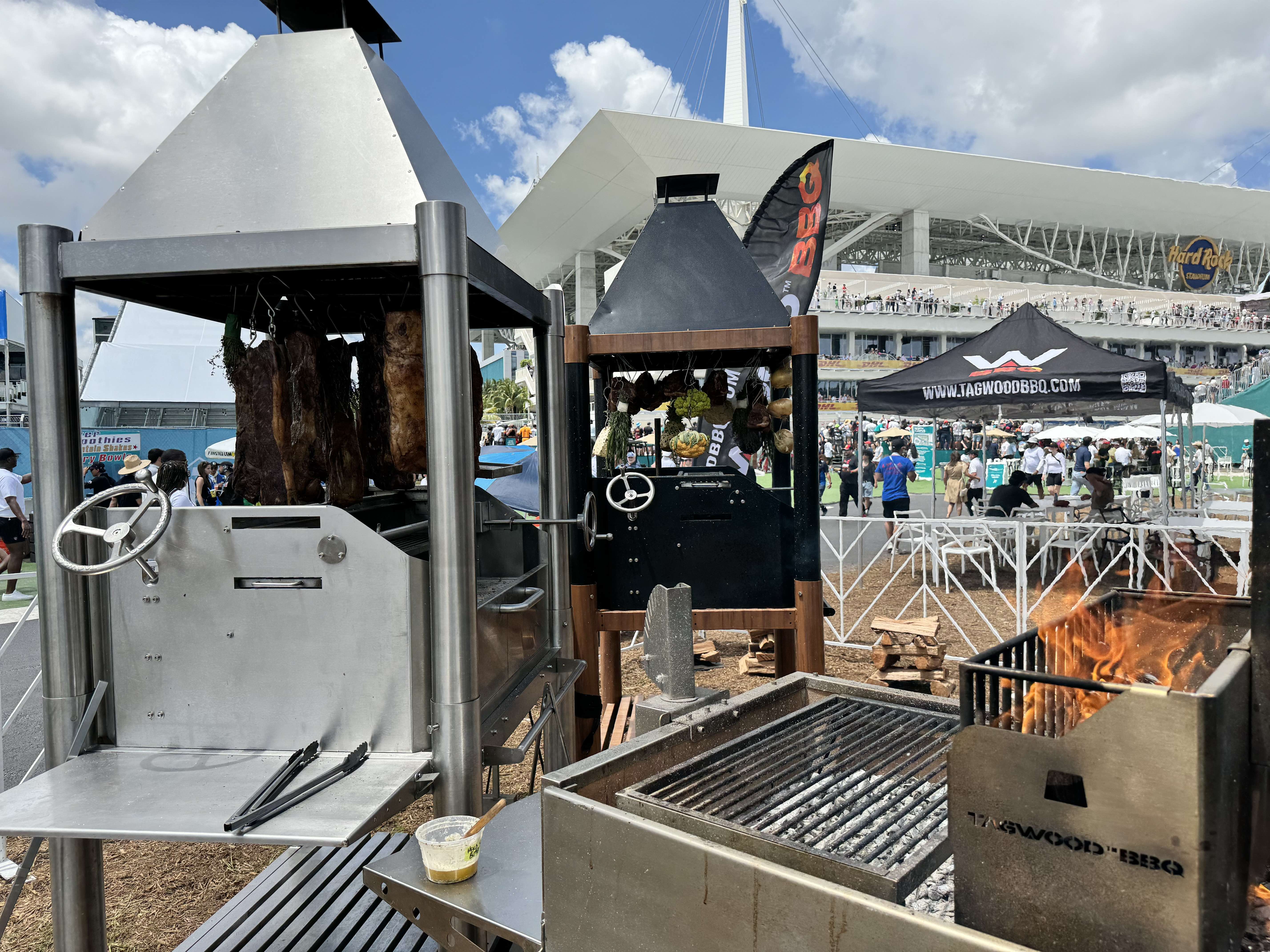 Tagwood BBQ Argentine Santa Maria Style Wood Fire & Charcoal Gaucho Grill | BBQ02SI-- PRE-ORDER