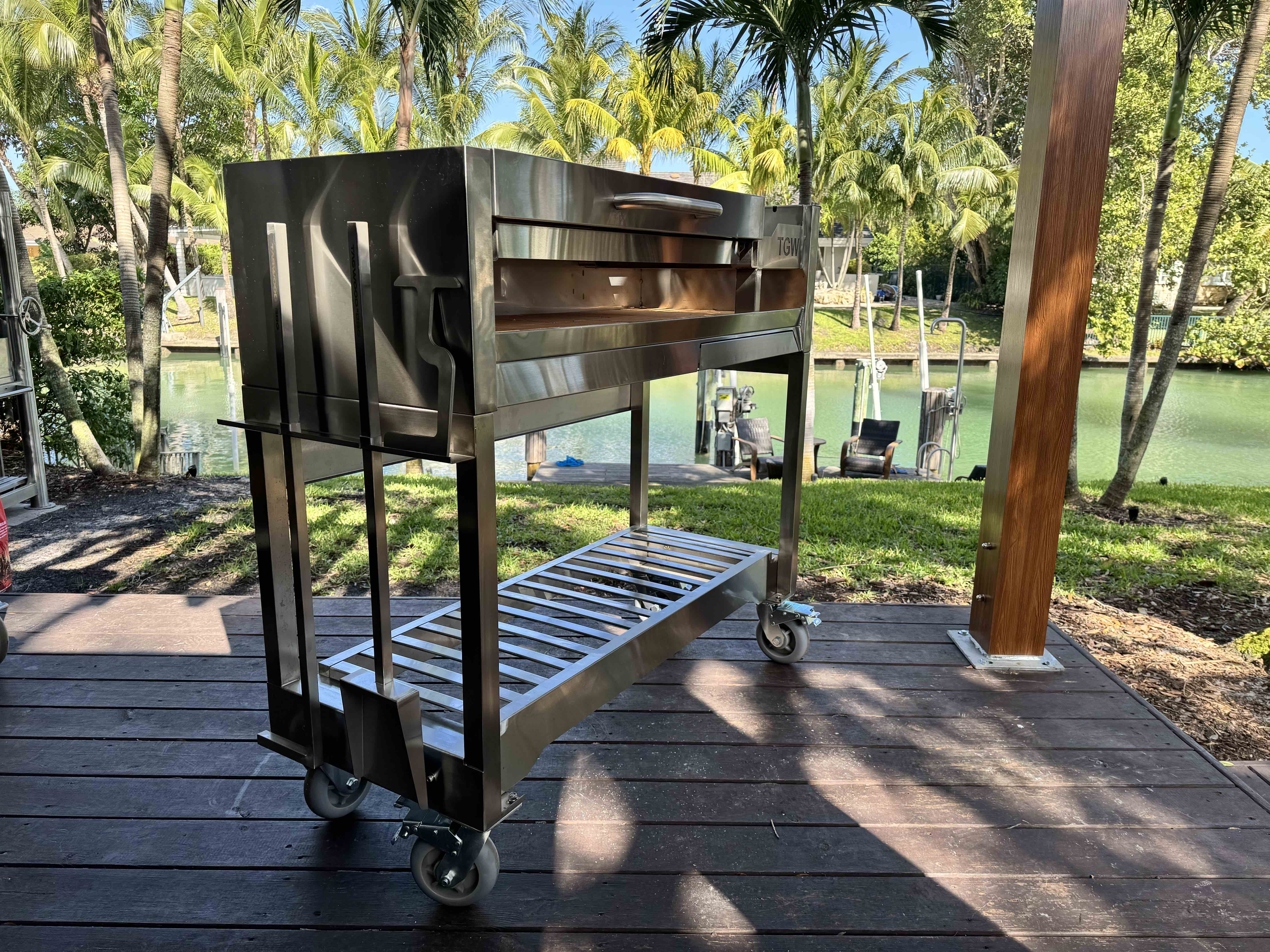 Tagwood BBQ Argentine  Wood Fire & Charcoal Gaucho Grill | BBQ18SS--