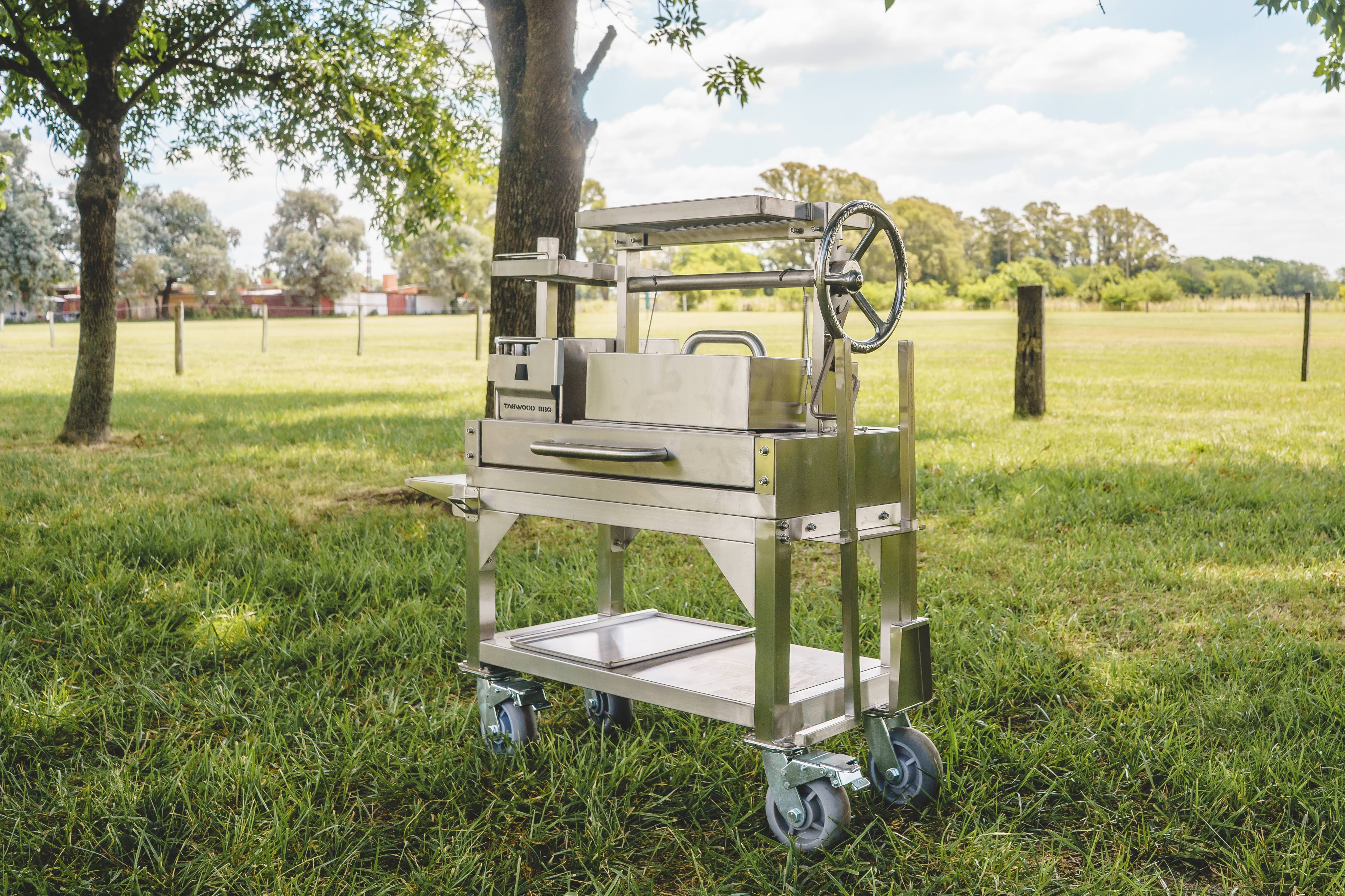 Tagwood BBQ Argentine Santa Maria Wood Fire & Charcoal Gaucho Grill | BBQ03SS MINI -