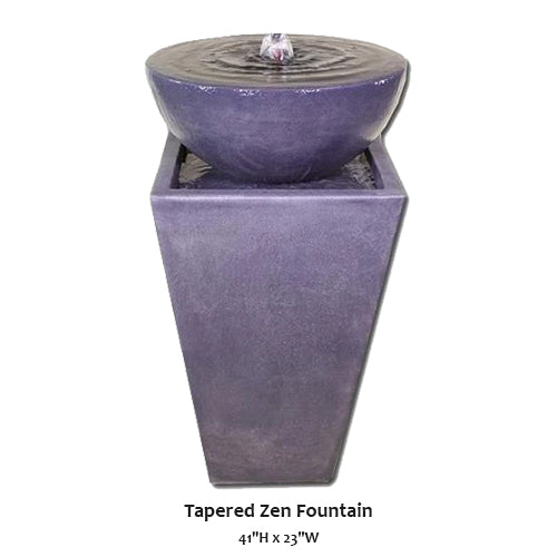 Elegant Tapered Zen Fountain for Tranquil Spaces
