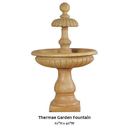 Elegant Thermae Garden Fountain for Serene Outdoor Ambiance