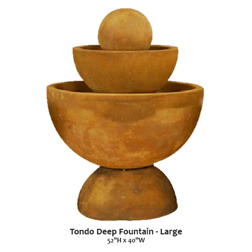 Tondo Grand Deep Fountain - Oversized Elegance