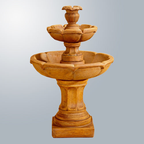 Grand Velia Two-Tier Fountain - Large Size