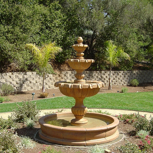 Giannini Garden Majestic Versailles Garden Pond Fountain