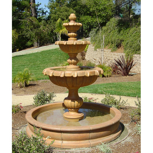 Giannini Garden Majestic Versailles Garden Pond Fountain