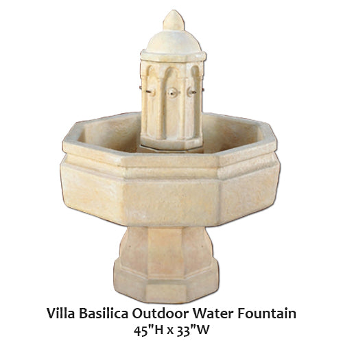 Giannini Garden charming Villa Basilica Garden Water Fountain