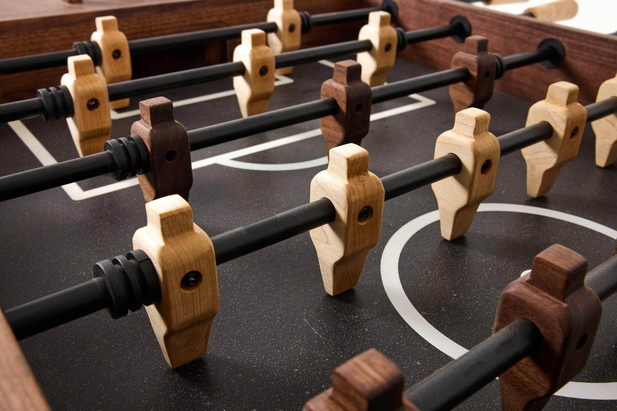 Sean Woolsey The Handcrafted Woolsey Foosball Table