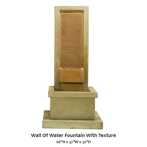 Giannini Garden Textured Wall Water Fountain: A Captivating Addition to Your Space
