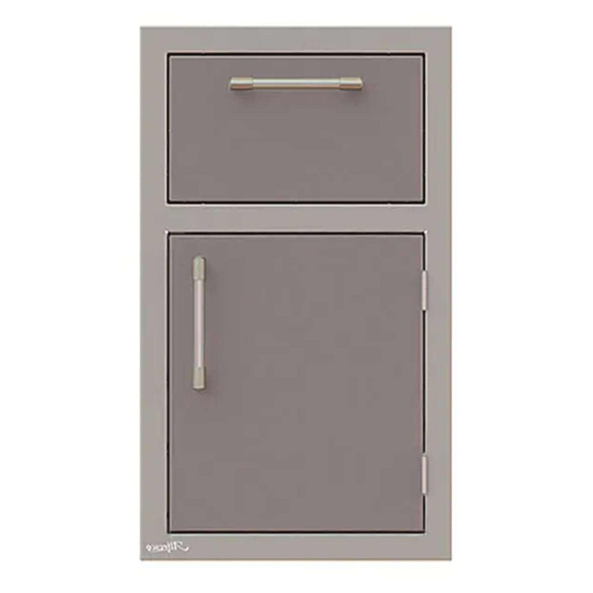 Alfresco 17-Inch Stainless Steel Right-Hinged Door & Paper Towel Holder Combo