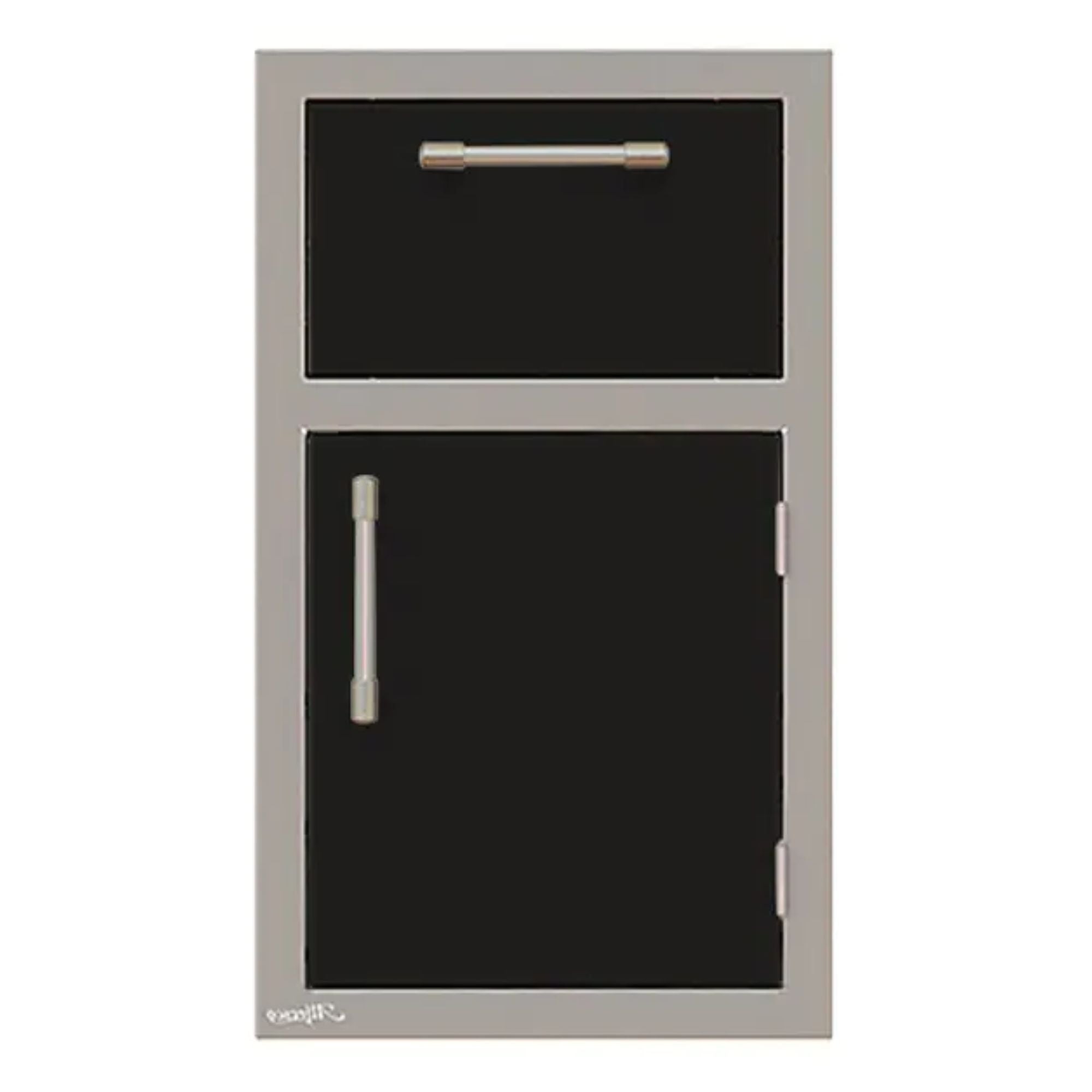 Alfresco 17-Inch Stainless Steel Right-Hinged Door & Paper Towel Holder Combo