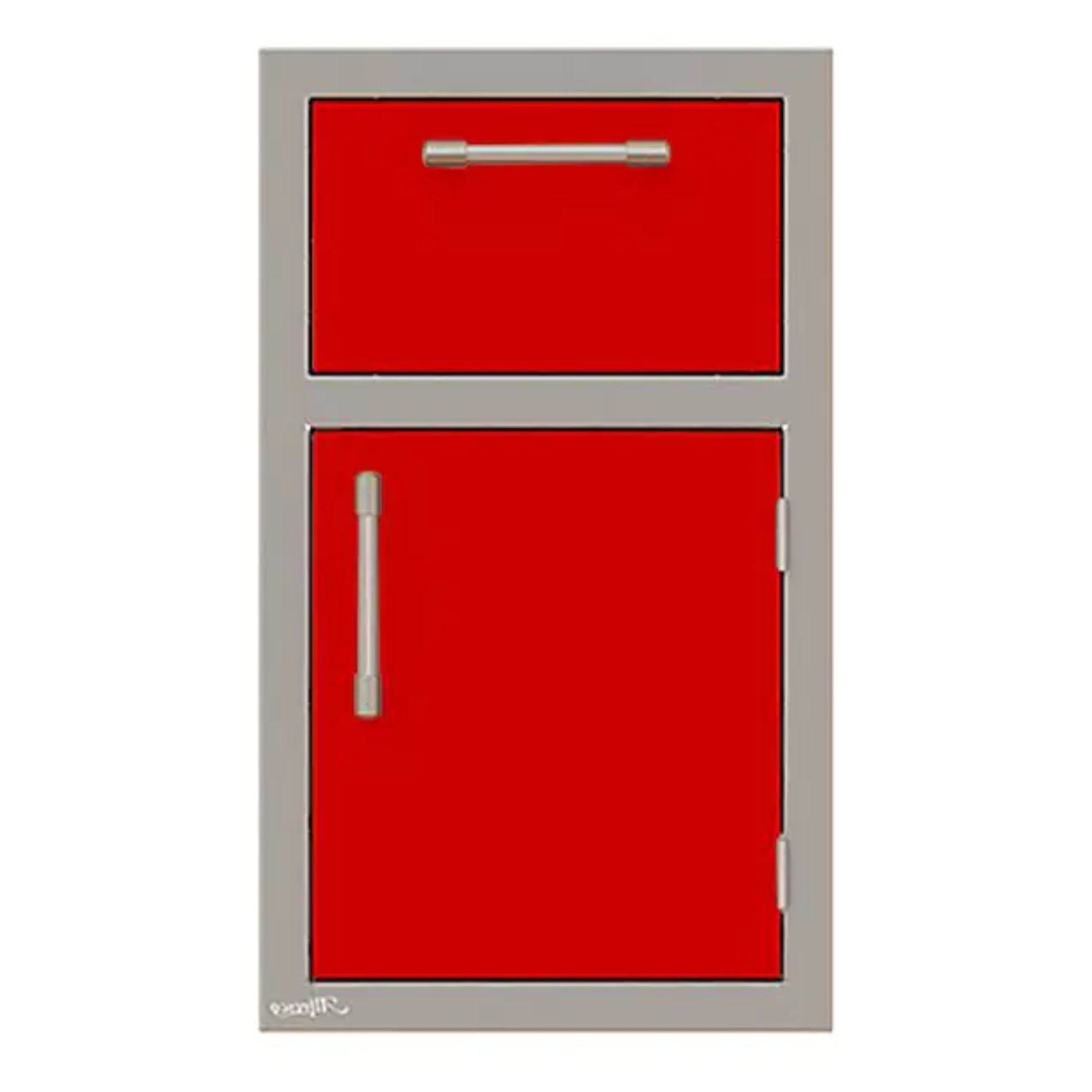 Alfresco 17-Inch Stainless Steel Right-Hinged Door & Paper Towel Holder Combo