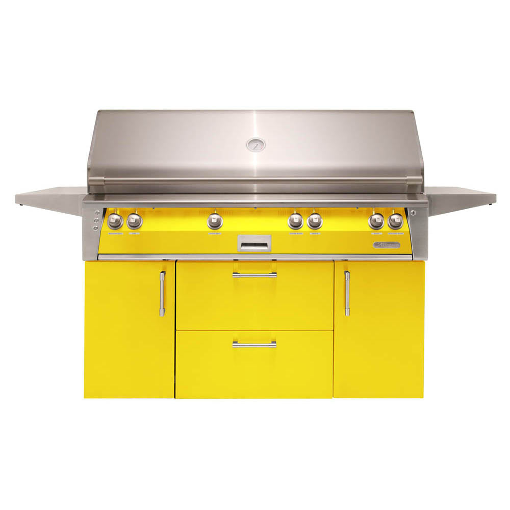 Alfresco 56" Luxury All-Grill Deluxe Cart - ALXE-56BFGC