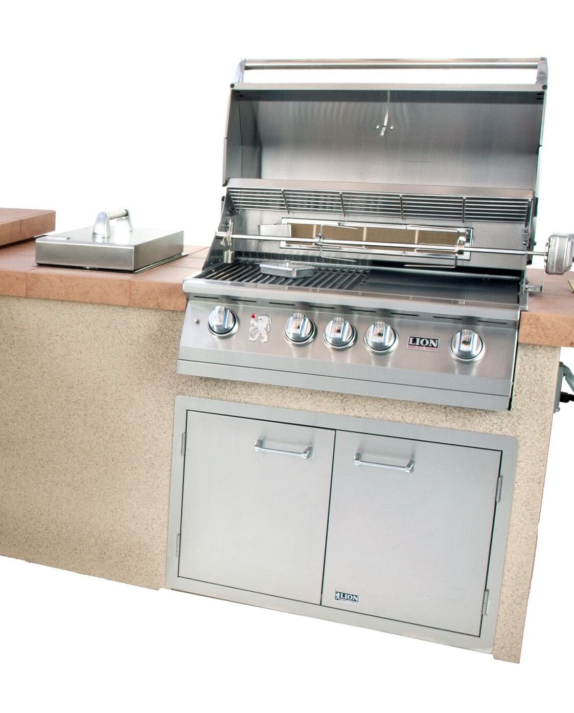 Lion Premium Grills American Q BBQ Island- American Q