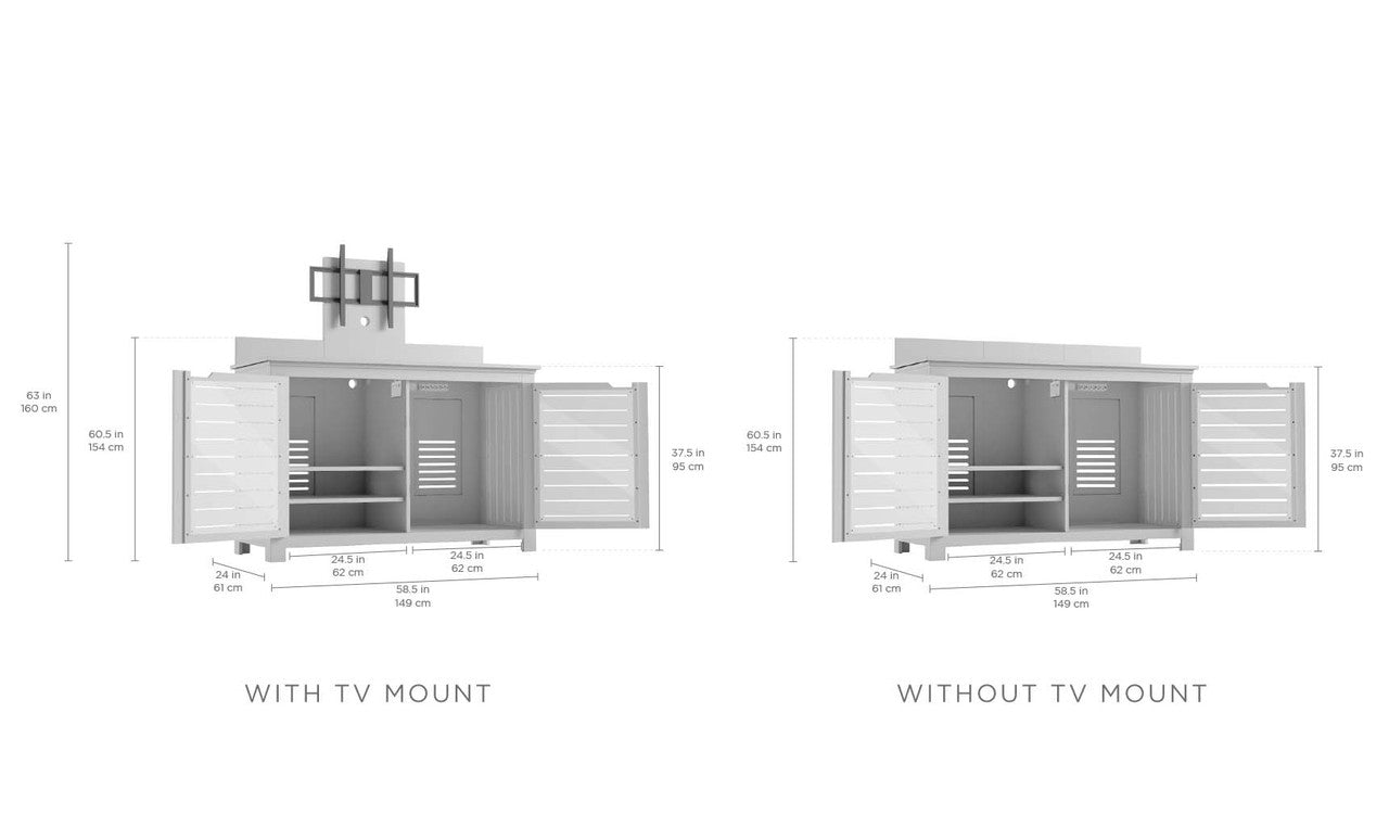 Ledge Mainstay Bar Credenza