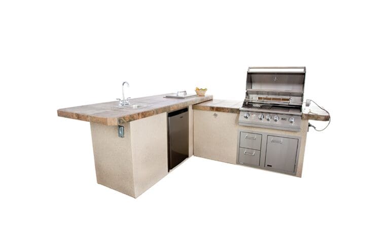 Lion Premium Grills Commercial Q BBQ Island-Commercial Q
