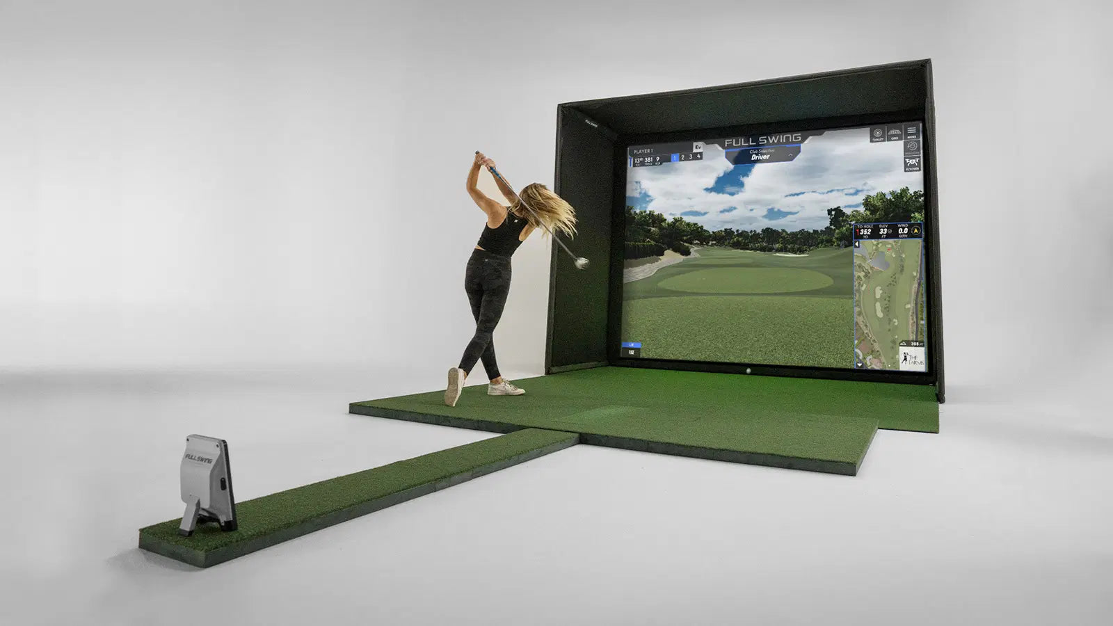 Full Swing Golf KIT Studio 12' Screen Enclosure