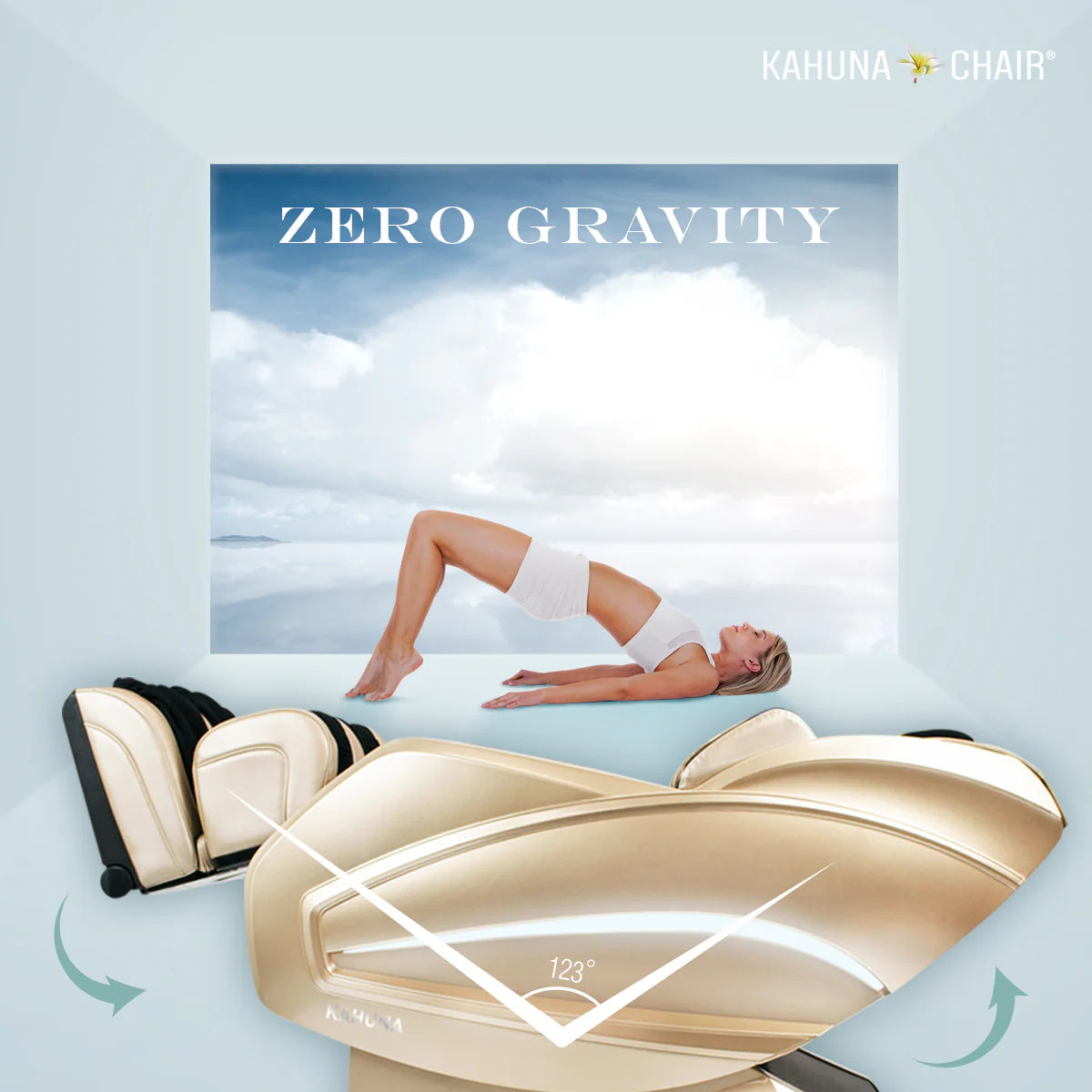 Kahuna Massage Chair Exquisite Rhythmic HSL-Track Kahuna Massage Chair, HM-Kappa with a handheld regular remote