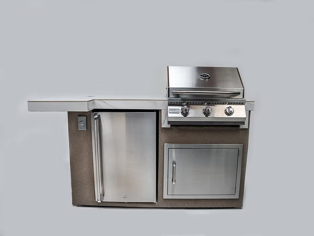 KoKoMo Mini Maui 6' BBQ Island