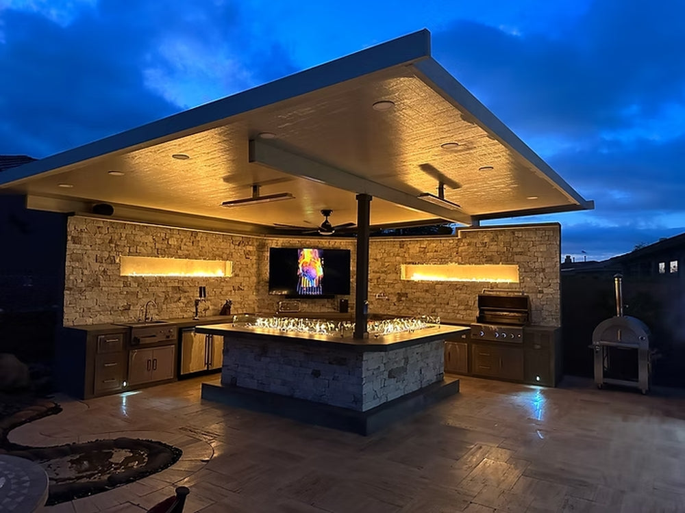 KoKoMo Luxury Outdoor Kitchen BBQ Grill Island