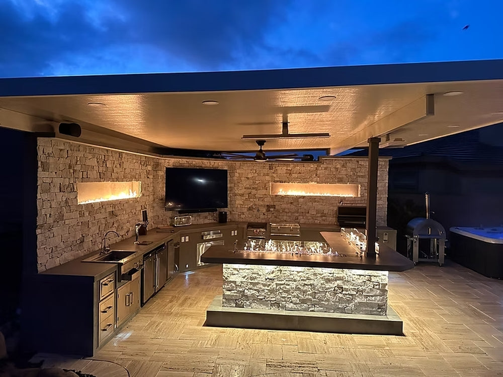 KoKoMo Luxury Outdoor Kitchen BBQ Grill Island
