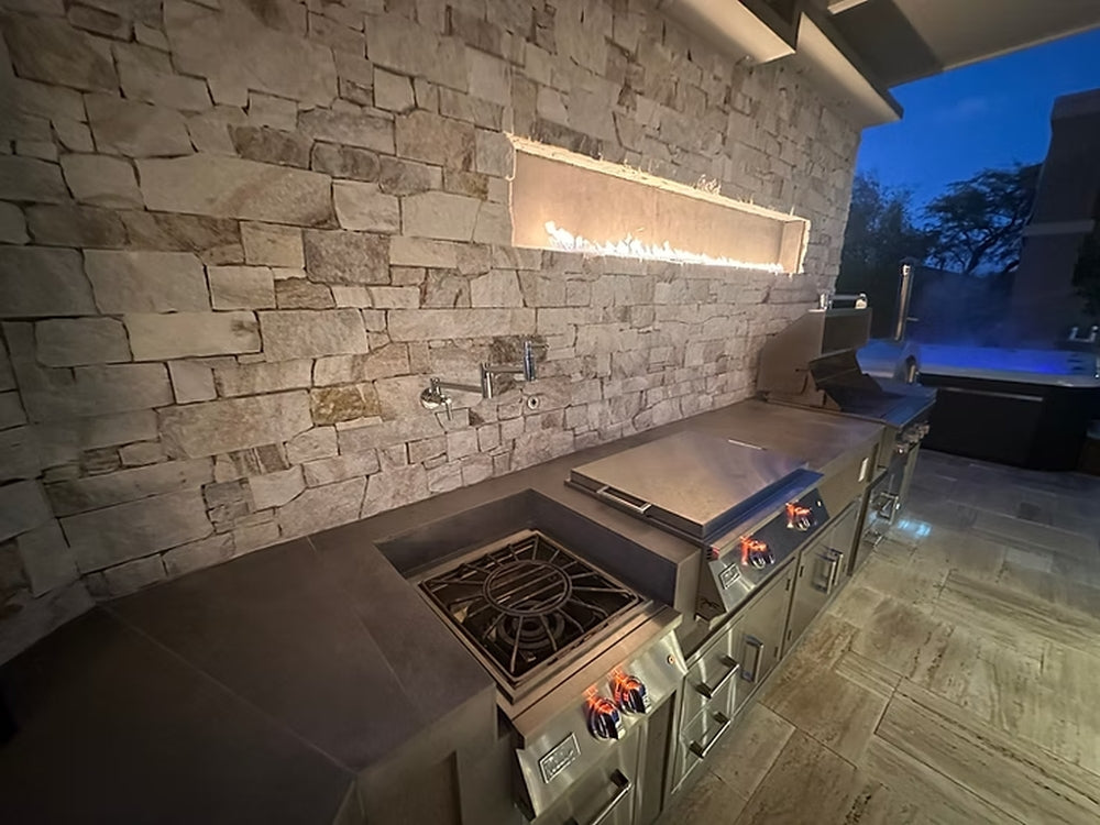 KoKoMo Luxury Outdoor Kitchen BBQ Grill Island
