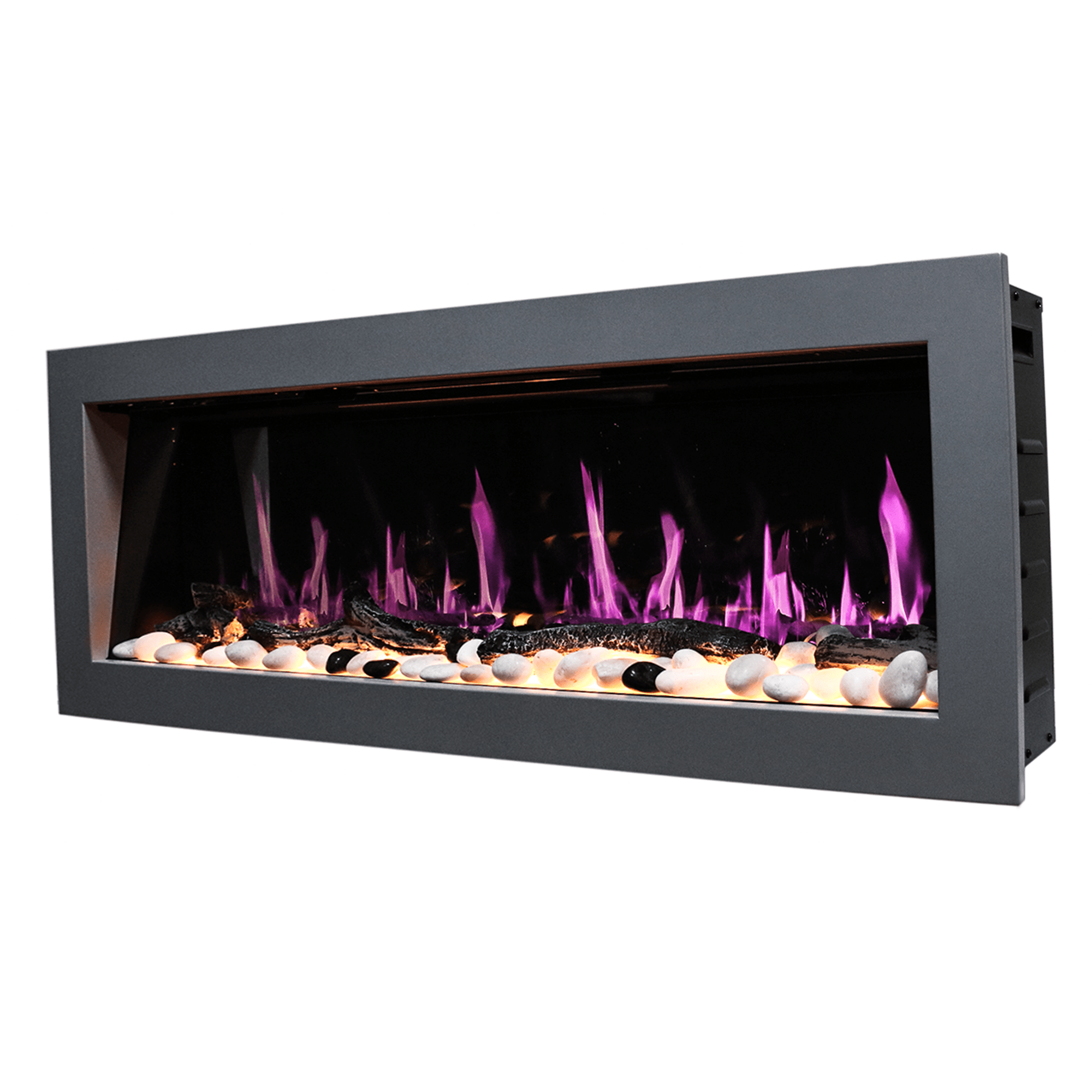 Litedeer Homes Latitude 55-inch Ultra Slim Built-in Electric Fireplace ZEF55V