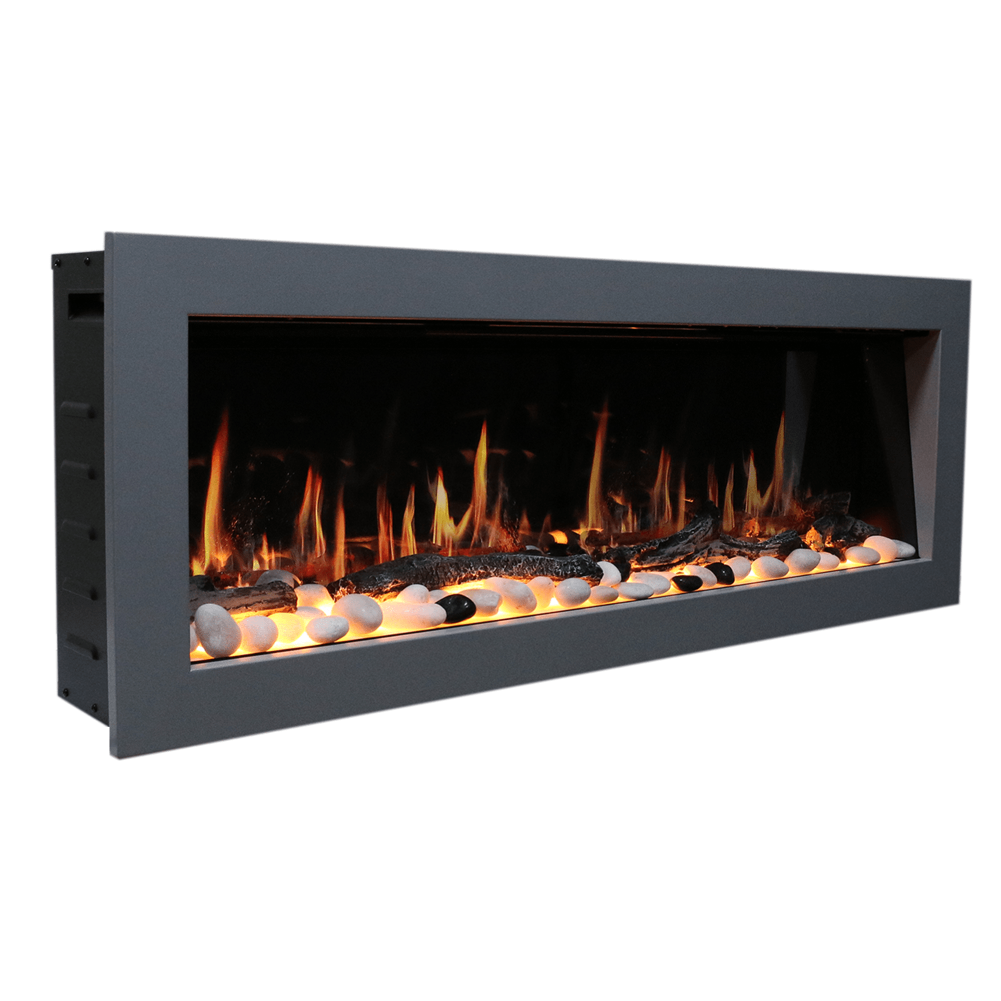 Litedeer Homes Latitude II 48-inch Seamless Push-in Electric Fireplace ZEF48X