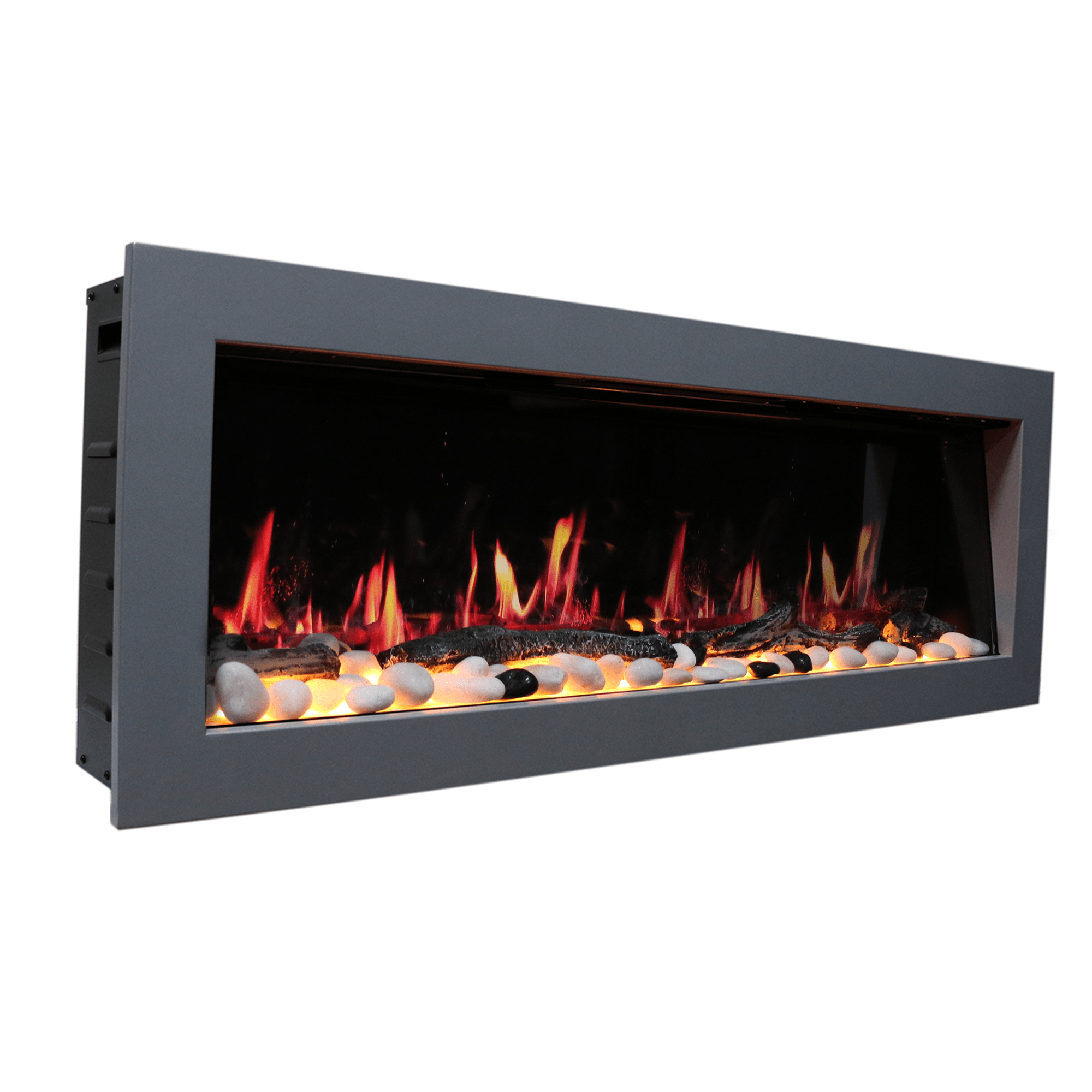 Litedeer Homes Latitude II 48-inch Seamless Push-in Electric Fireplace ZEF48X