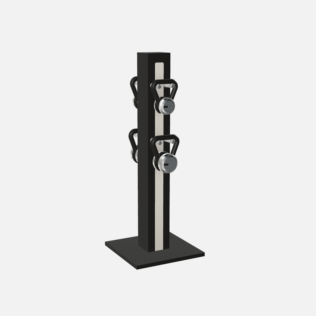 Lova Vertical Kettlebell Set, Light