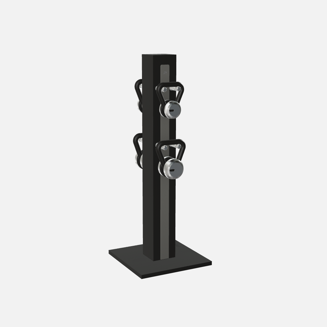Lova Vertical Kettlebell Set, Light