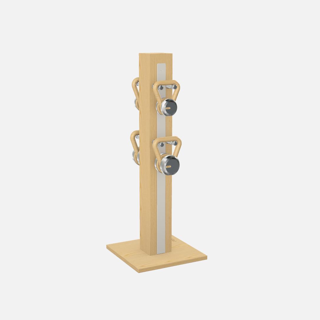 Lova Vertical Kettlebell Set, Light