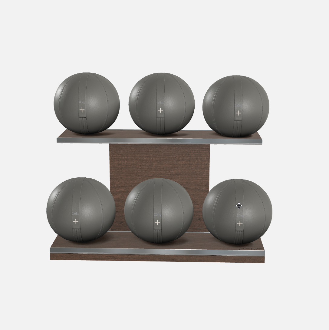 Moxa Leather Medicine Ball Set, Full