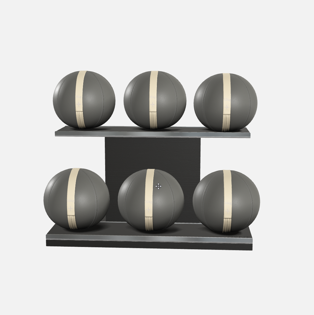 Moxa Leather Medicine Ball Set, Full