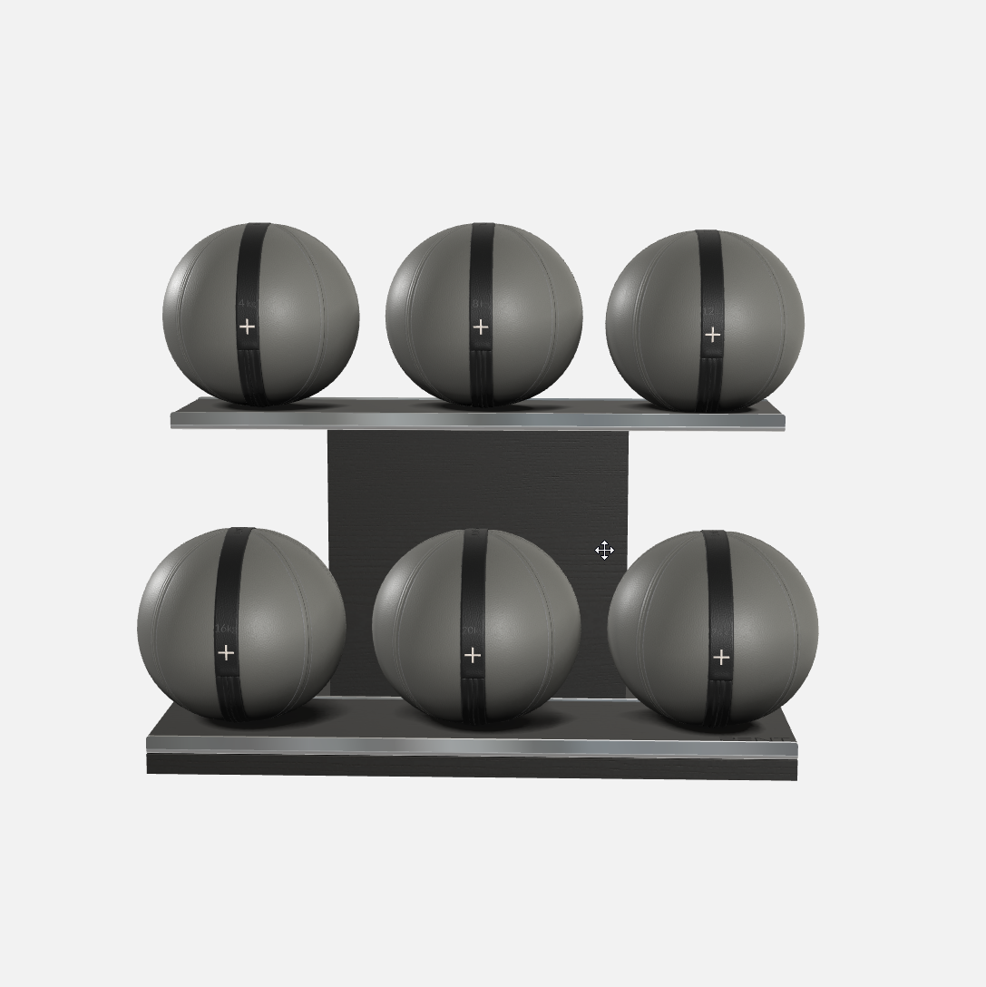 Moxa Leather Medicine Ball Set, Full