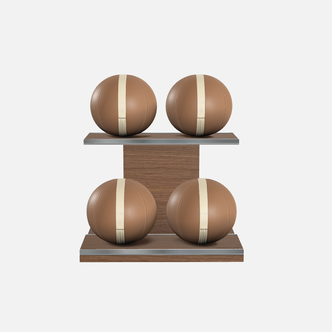 Moxa Leather Medicine Ball Set, Light