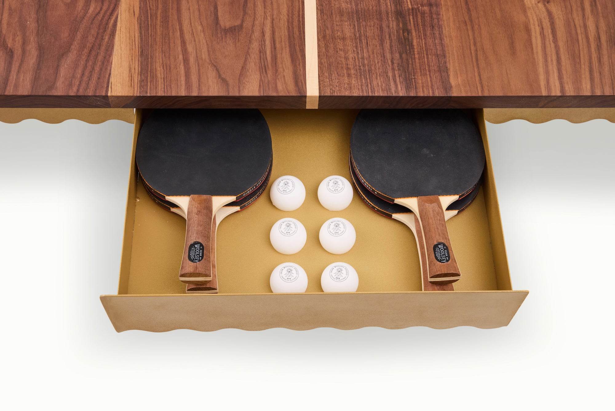 Sean Woolsey Squiggles Ping Pong Table Luxury Table Tennis Table