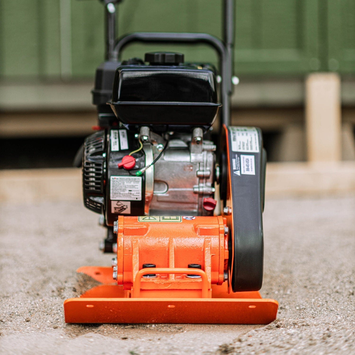 Super Handy Plate Compactor - 7HP 209CC, 12" Max Tamper Depth