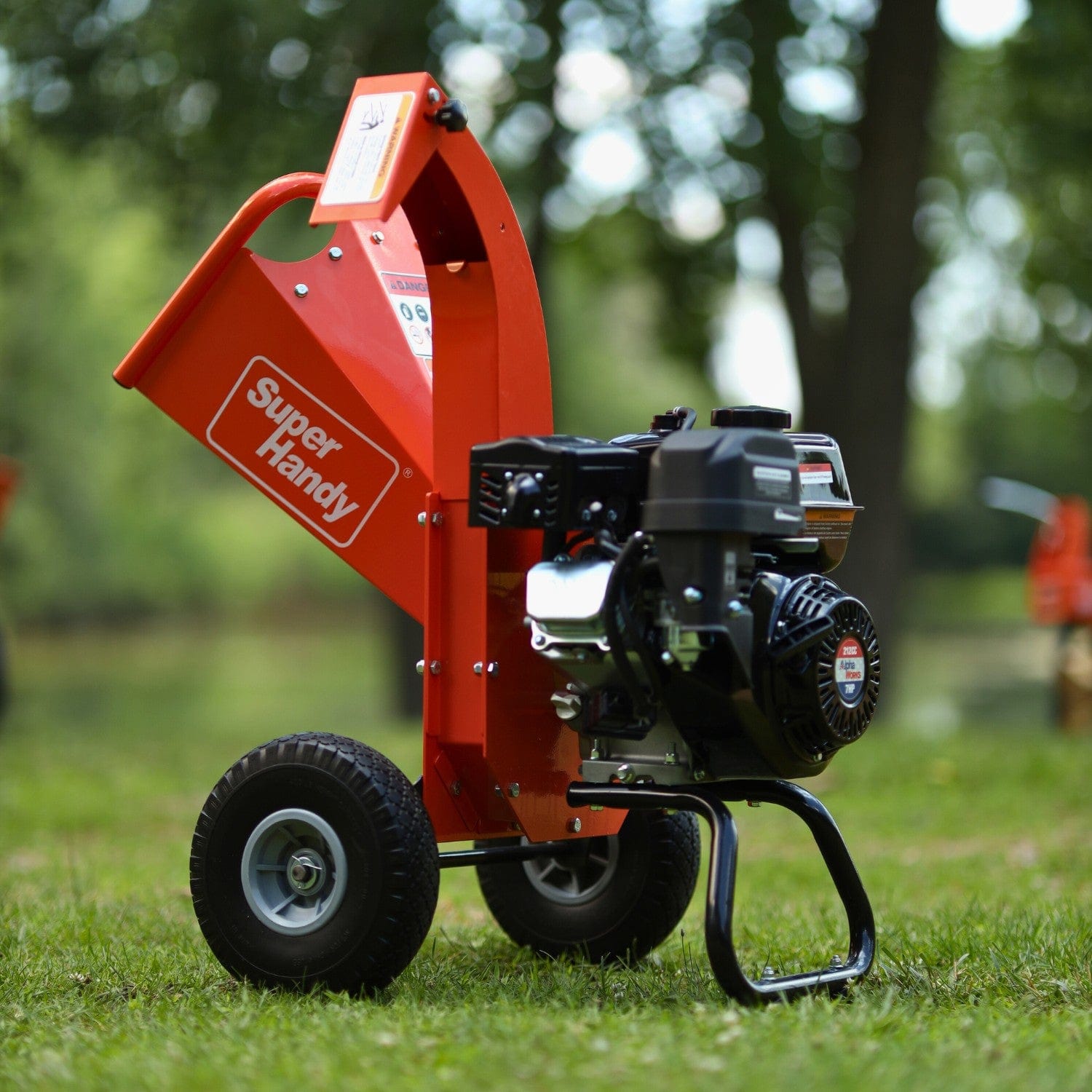 Super Handy Wood Chipper Mini - 7HP 212CC, 3" Max Branch Capacity