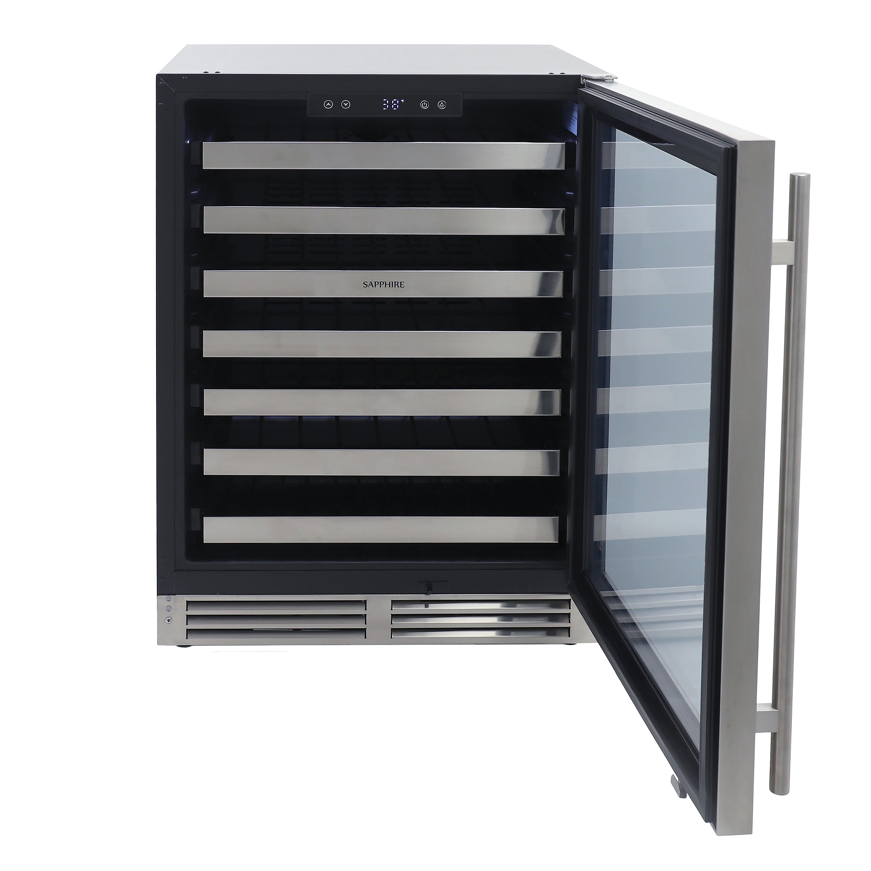 Sapphire Appliances Sapphire Series 3 24" Indoor/Outdoor Value Premium Single Zone Wine Refrigerator