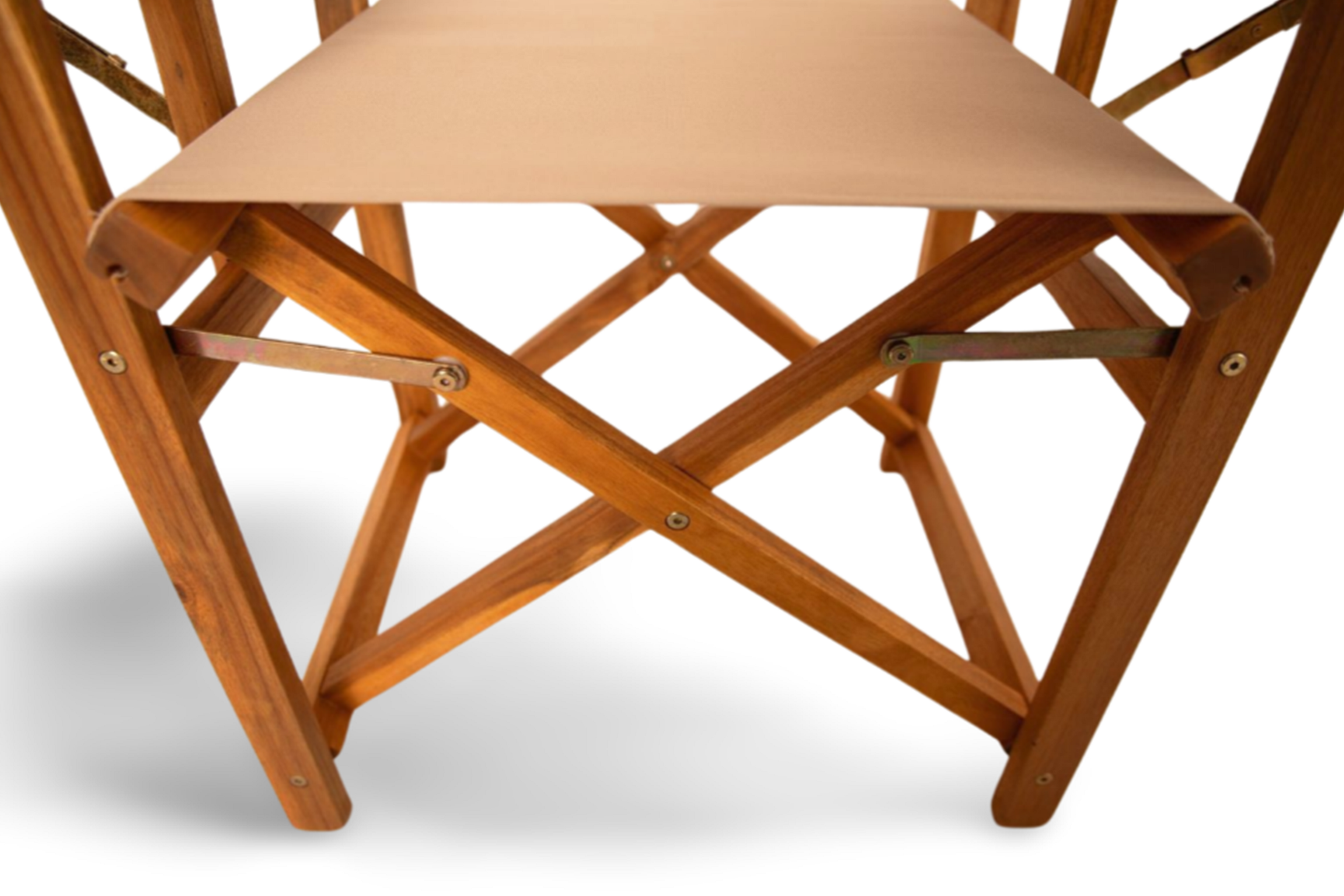 Balkene Home Walker Outdoor Folding Directors Chair with Side Tables | 65246